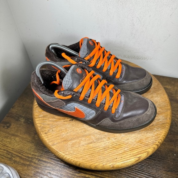Nike SB P-Rod 2 Paul Rodriguez Baroque Brown Orange 315459-281 Mens 10.5 2007